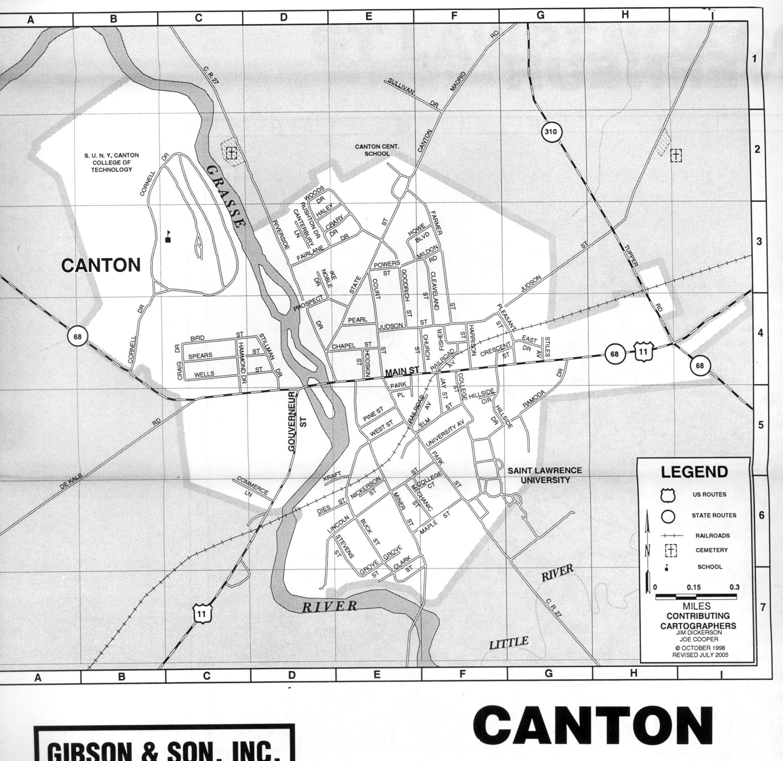 A map of Canton