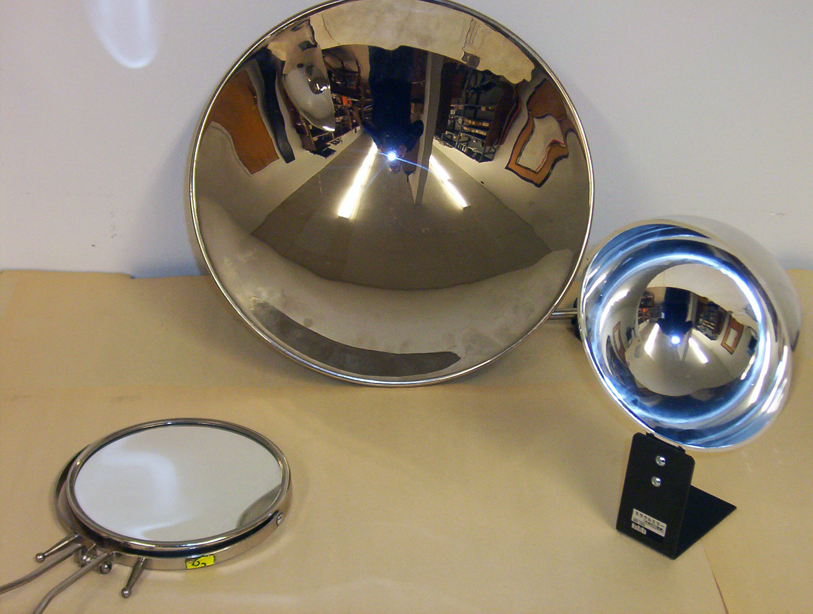 Spherical mirrors; and Refraction