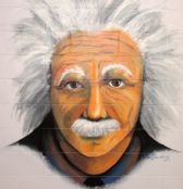 Einstein mural