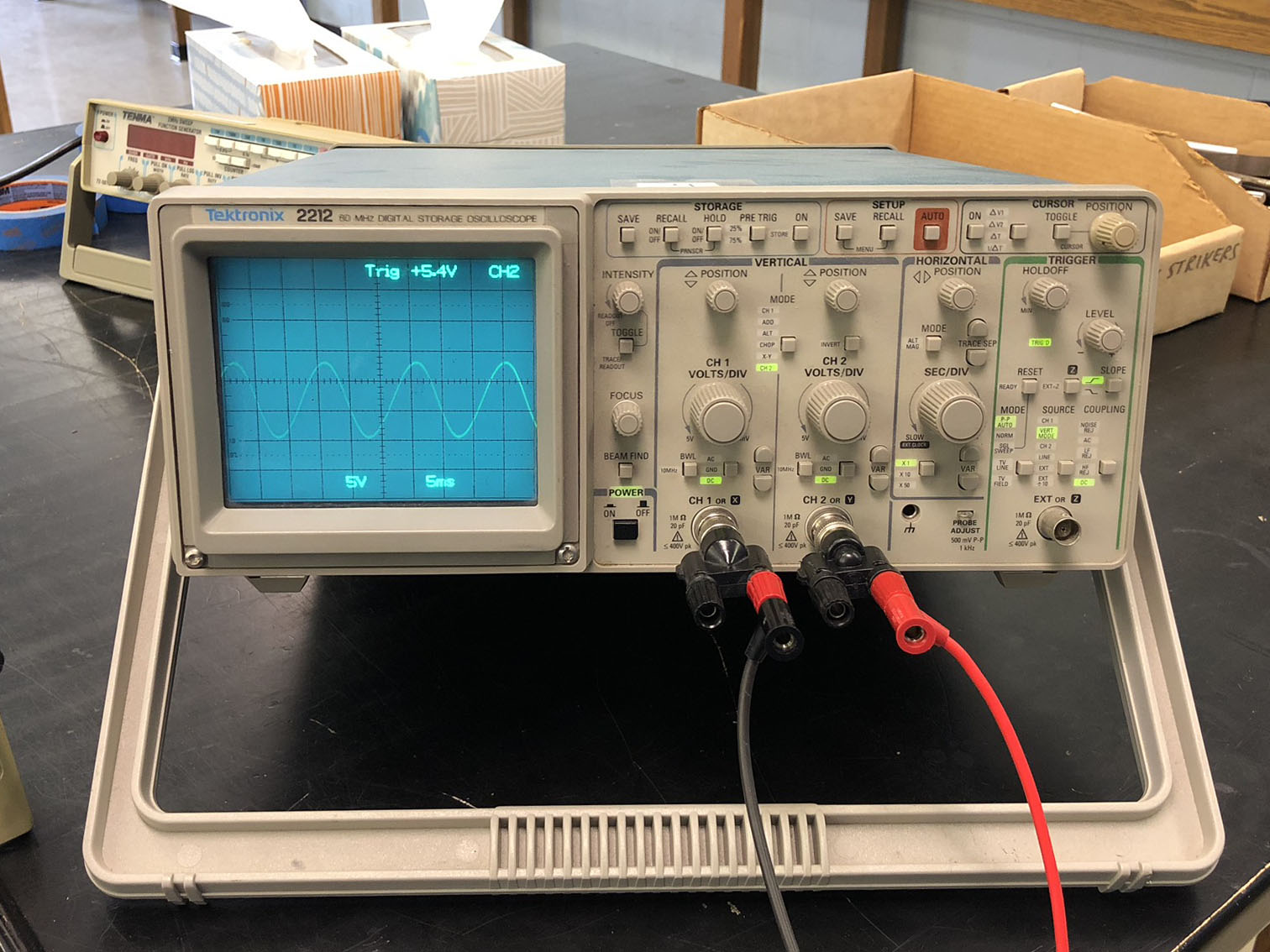 Physics 152 Lab - Setup Instructions: Oscilloscopes - Spring 2020