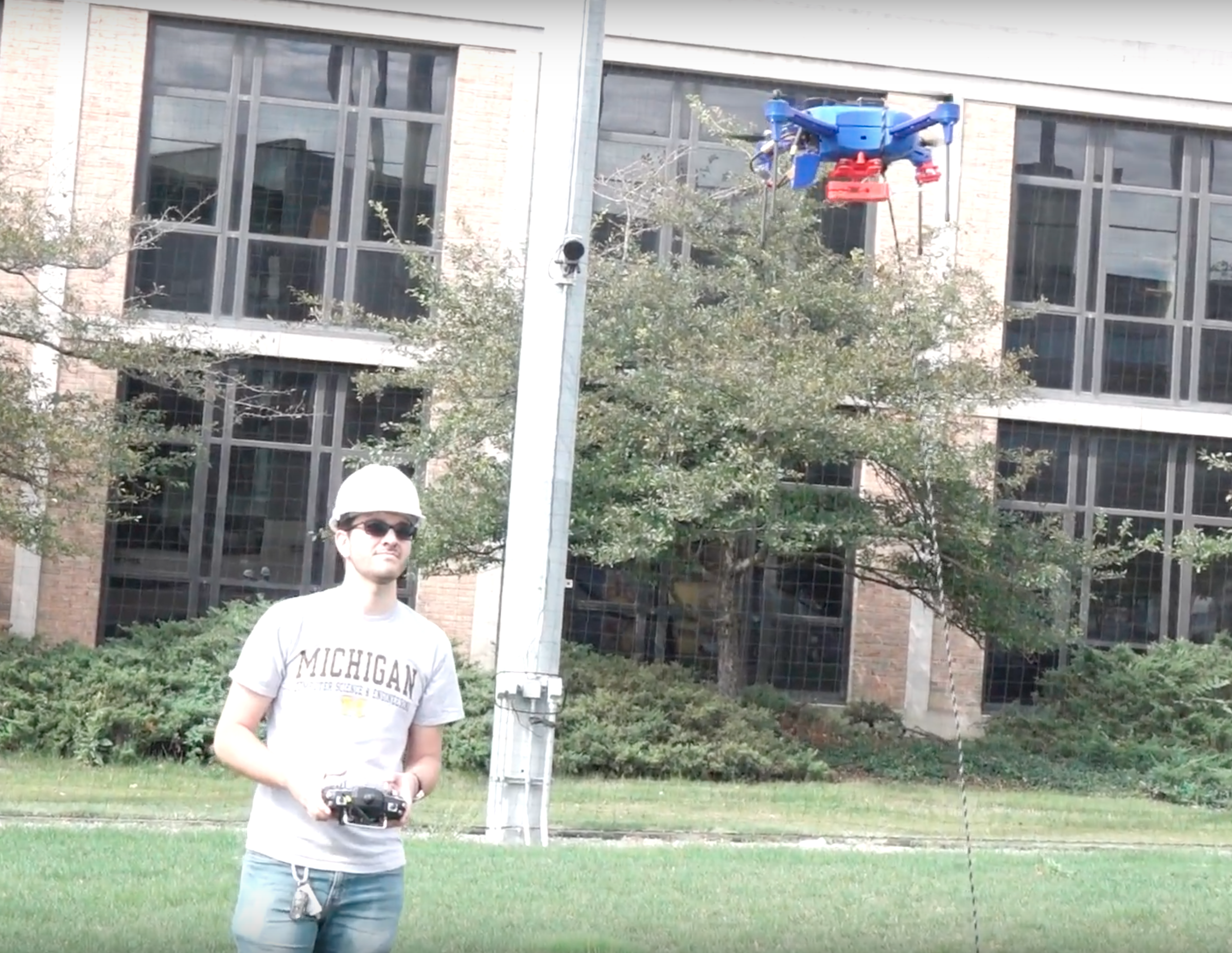 Kevin with a Drone